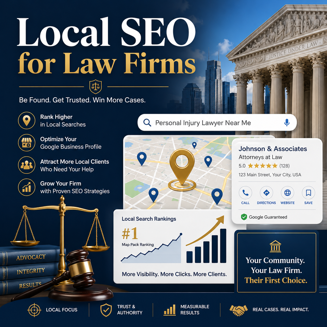 Attorney consulting with client - how prospective clients choose a law firm online
